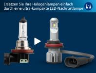 Preview: Philips Ultinon Pro6000 Boost H11 LED +400% 18W ECE R37 Zulassung - 11362U60BX2