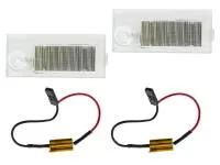 Preview: SMD LED Kennzeichenbeleuchtung Module für Audi A6 B4 C5 1997-2004