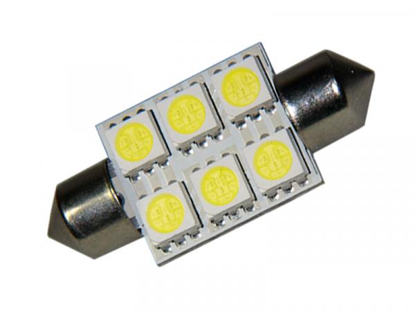 36mm LED Soffitte 24 x 3014 SMD C5W Can-Bus CheckControl