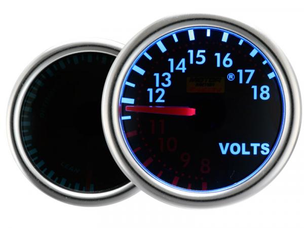 Motor Meter SMOKE Zusatzinstrument Batteriespannung Volt