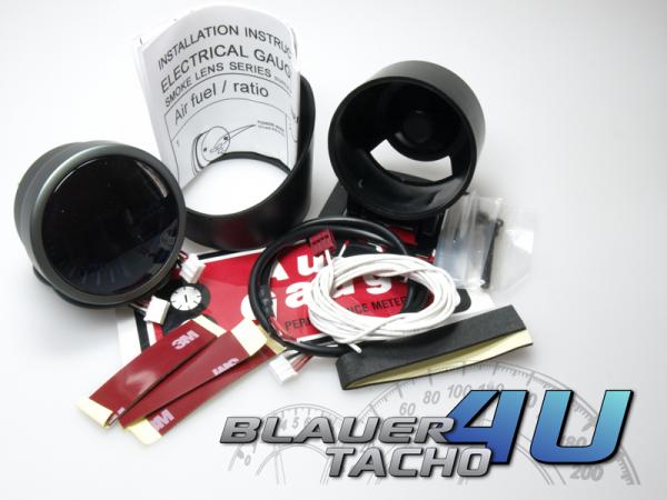 Auto Gauge STEPPER Zusatzinstrument Luft/Gas Gemisch Mischverhältnis