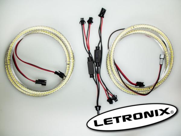 Preview: SMD LED Standlichtringe Angel Eyes Corona Ringe für BMW E32 1986-1994