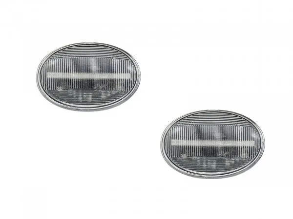 LED Seitenblinker Blinker Klar Silber Mini Cooper R56 Kombi 2006-2014