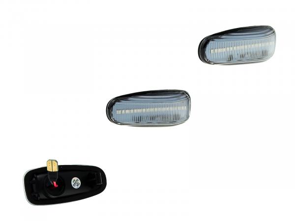 Preview: LED Seitenblinker Blinker Klar Silber für Mercedes Vito 2003-2013