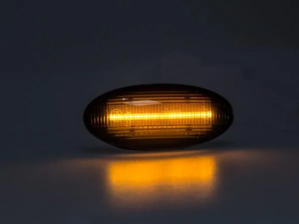 LED Seitenblinker Blinker Smoke Schwarz für Nissan Micra Typ K13 2010-2017