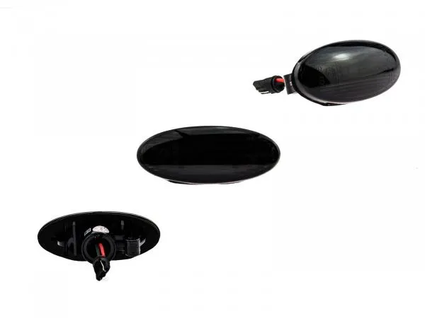 LED Seitenblinker Blinker Smoke Schwarz für Nissan Qashqai Typ J10 2010-2013