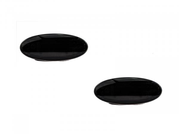 Preview: LED Seitenblinker Blinker Smoke Schwarz für Nissan X-Trail Typ T31 2007-2014