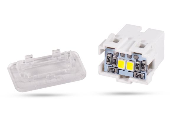 Modulplatine 2x SMD 2835 LED Platine Modul für Fußraumbeleuchtung