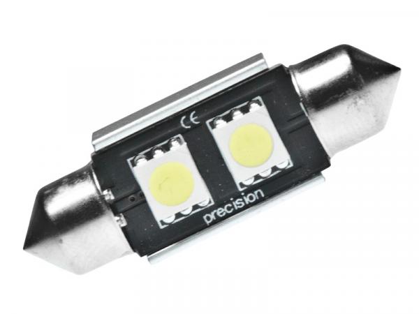 LED Kennzeichenbeleuchtung 2x 36mm 6x5630 LED Soffitte weiß CAN-Bus