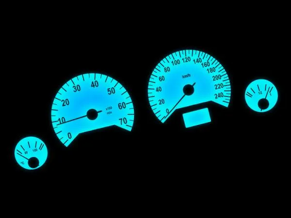 SMD LED Umbauset Tachobeleuchtung für Opel Astra G Corsa C Zafira A