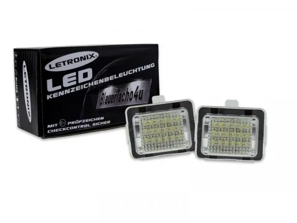 18 SMD LED Kennzeichenbeleuchtung Mercedes C-Klasse W204 ab 2007