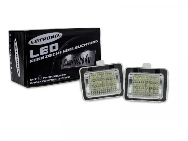 18 SMD LED Kennzeichenbeleuchtung Mercedes CL Coupe C216 ab 2007