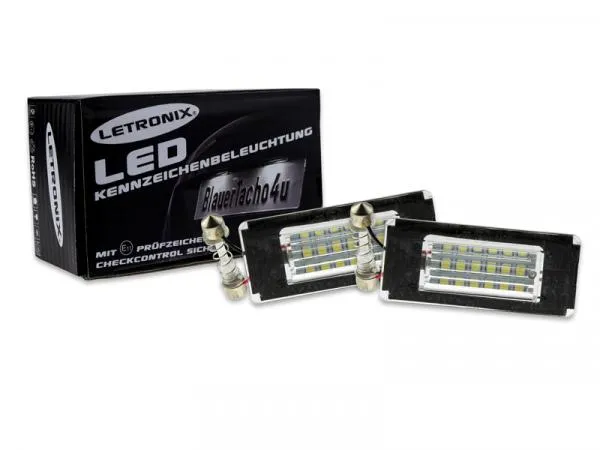 2x LED PREMIUM Kennzeichenbeleuchtung 18 SMD für Mini Cooper R56 R57 R58  R59 