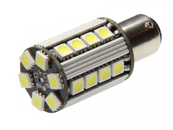 Preview: 1x 26 SMD Ba15s P21W CAN-Bus LED Rückfahrlicht für VW Golf 5 V