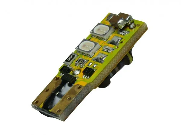 BEPHOS LED RGB Style-Line Leuchtmittel w5w T10 Stecksockel Radial CAN-Bus