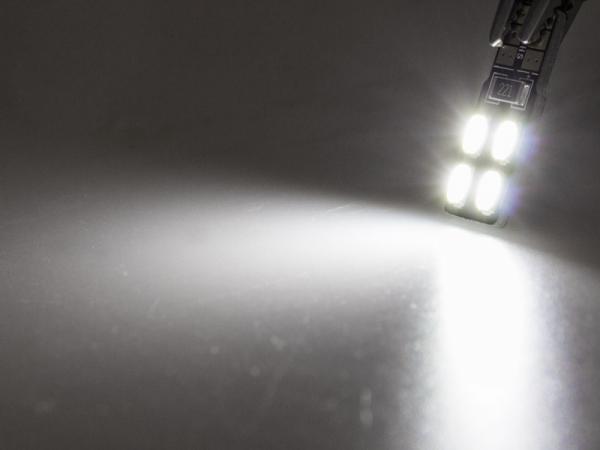 MaXtron® 4x SMD 5730 CAN-Bus LED Side 200LM w5w T10 Glassockel 12 Volt
