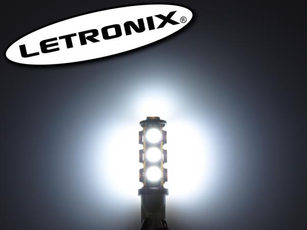 Preview: 2x 13 SMD 5050 3 Chip LED Leuchtmittel Weiß 6000K Can-Bus