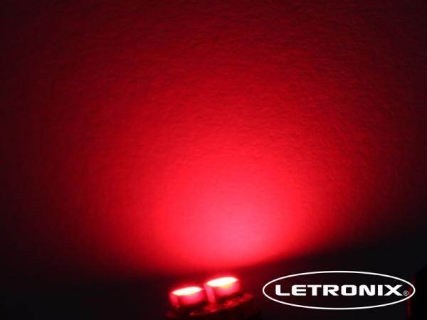 2 SMD PLCC-2 LED mit T4,7 Sockel Instrumentenbeleuchtung