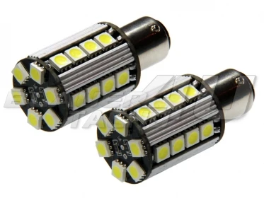 LED Tagfahrlicht TFL Set Ba15s 26 SMD Can-Bus für Audi A3, 8P 8PA ab 2003