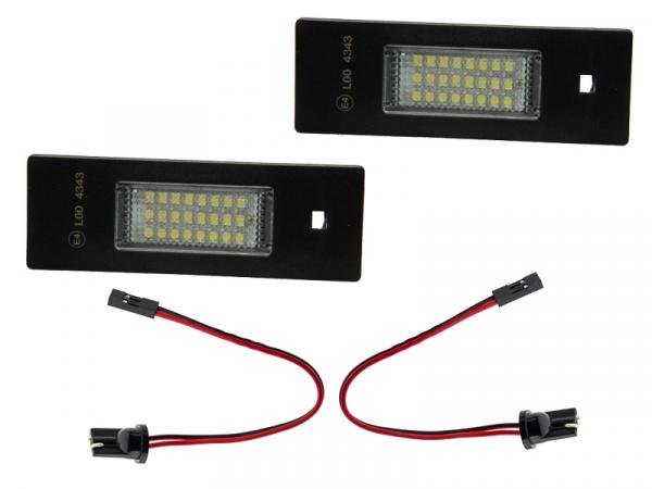 Preview: 24 SMD LED Kennzeichenbeleuchtung für BMW 6er E64 Cabrio
