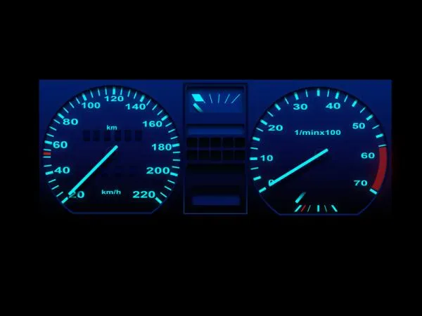 LED Umbauset Tachobeleuchtung für VW Polo 2 Golf 2 Jetta 2 Scirocco 2