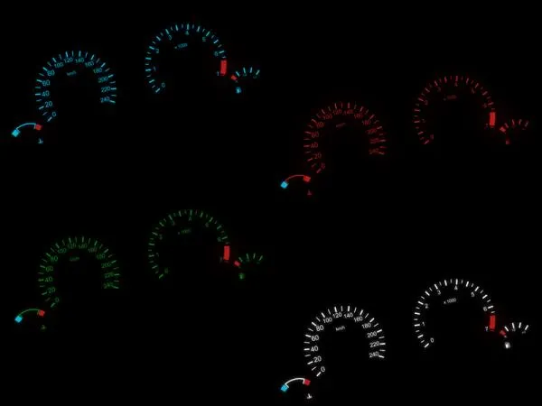 LED Umbauset Tachobeleuchtung für VW Sharan