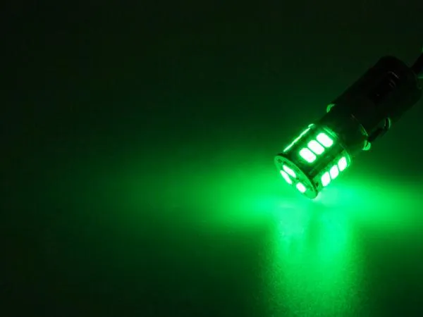 24V 18 SMD 5630 LED Leuchtmittel BA15S P21W Weiß Blau Rot Grün