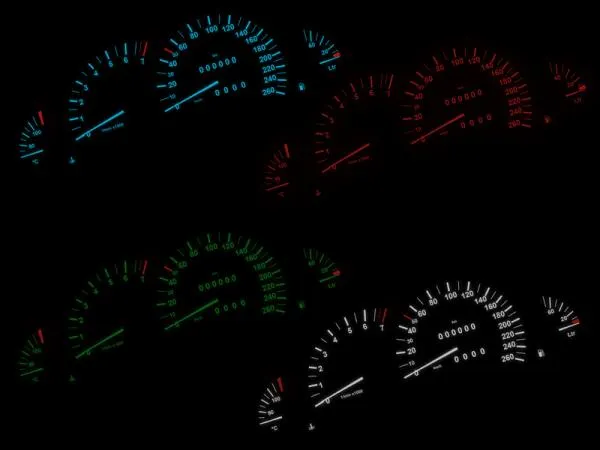LED Umbauset Tachobeleuchtung für Opel Vectra B Omega B Frontera