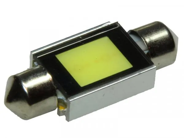 37mm LED Soffitte HPC HighPowerChip 2 Watt Weiß COB C5W