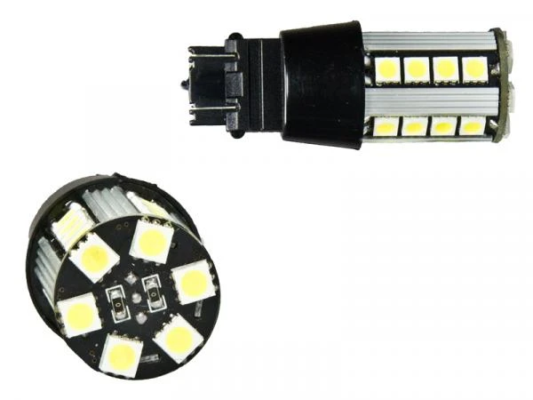 26 SMD 3Chip CheckControl Can-Bus LED Leuchtmittel 3157 P27/7W