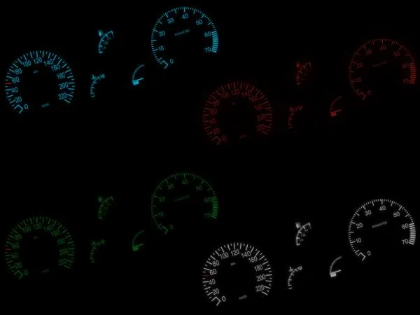 LED Umbauset Tachobeleuchtung für Renault Clio A für Renault 19