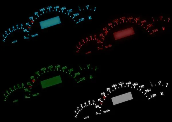 LED Umbauset Tachobeleuchtung für Mercedes Benz A-Klasse