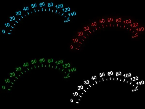 LED Umbauset Tachobeleuchtung MCC für Smart