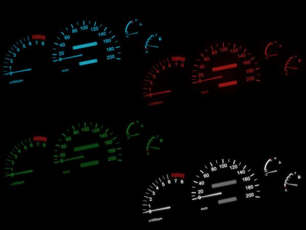 LED Umbauset Tachobeleuchtung Daewoo Nexia