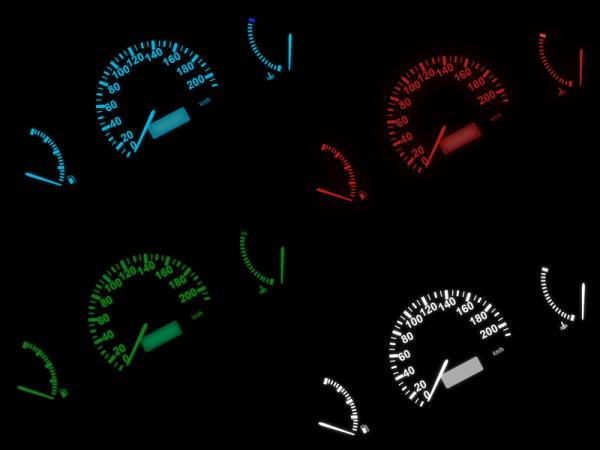 LED Umbauset Tachobeleuchtung Mitsubishi Colt