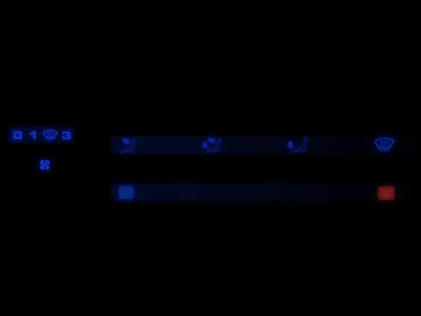 LED Umbauset Heizungsbeleuchtung für VW Golf 2 Jetta 2 T4
