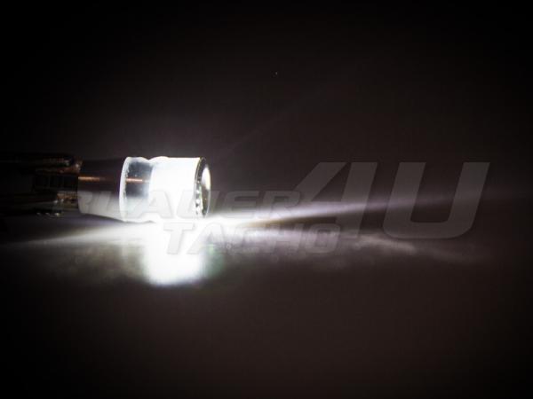 Preview: 2x 3 Watt XBD-Chip LED BA9S T4W Can-Bus Weiß 6000K