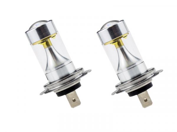 2x 30 Watt LED Leuchtmittel H7 Sockel mit XBD LEDs 6000K