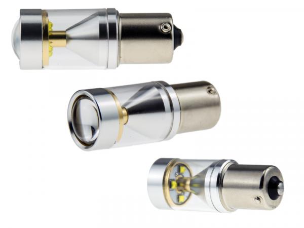 Preview: 2x 30W Ba15s P21W CAN-Bus LED Rückfahrlicht für Skoda Octavia 3 Typ 5e