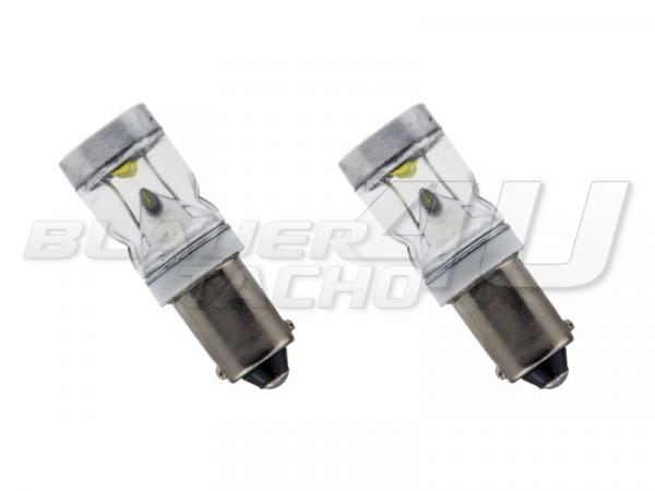 Preview: 2x 9 Watt XBD-Chip LED BA9S T4W Can-Bus Weiß 6000K