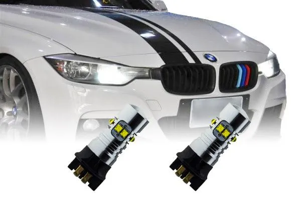 2x PW24W LED Tagfahrlicht Audi A3 ab 2012 50W XBD-Chip