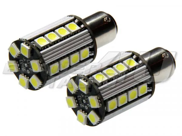 LED Tagfahrlicht TFL Set Ba15s 26 SMD Can-Bus für Audi TT, 8J ab 2006