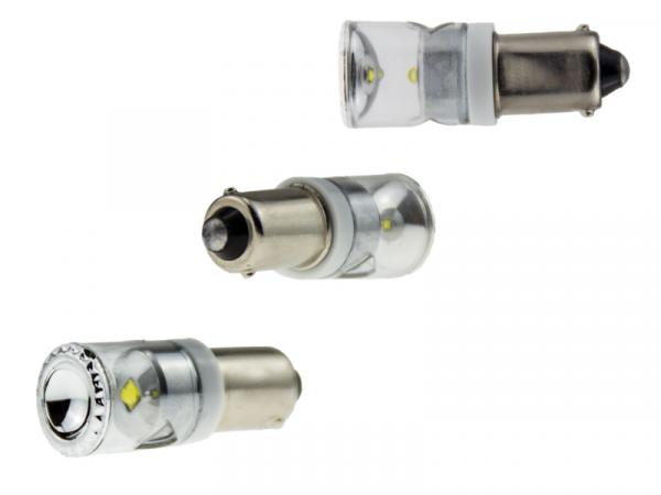 2x 3 Watt CREE®-XBD-Chip LED BA9S T4W Can-Bus Weiß 6000K