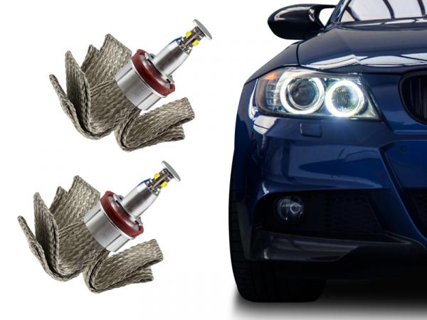 AUTOLIGHT 24 1 x Angel Eyes Lampe Standlichtring Standlicht für 3er E90 E91  6261120002 : : Auto & Motorrad