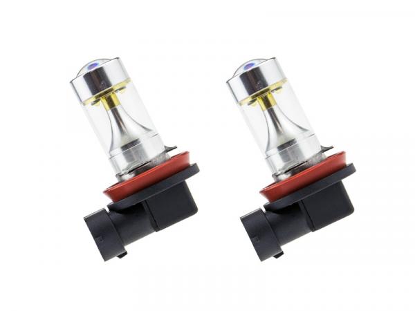2x 30 Watt LED Leuchtmittel H11 Sockel mit CREE-XBD LEDs 6000K