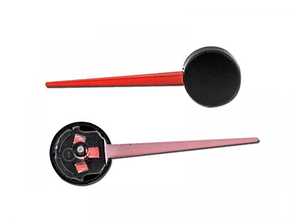 46mm LETRONIX Tachonadel Tachozeiger Tacho Zeiger Nadel in Rot Design 1