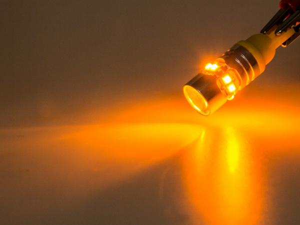 Preview: 50 WATT XBD-Chip LED Leuchtmittel W16W WY16W Glassockel