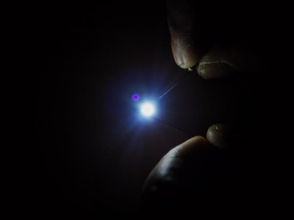 10 ultrahelle SMD PLCC2 LEDs in Weiß 2500 mcd