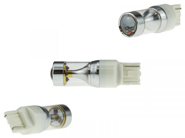 30 Watt LED Leuchtmittel 7440 WY21W mit CREE-XBD LEDs Gelb/Orange