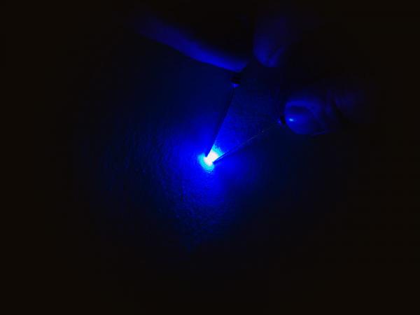 100x SMD 0603 Leds Blau Led 180 mcd